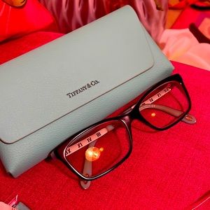 Tiffany and co prescription frames, case and cloth excellent condition